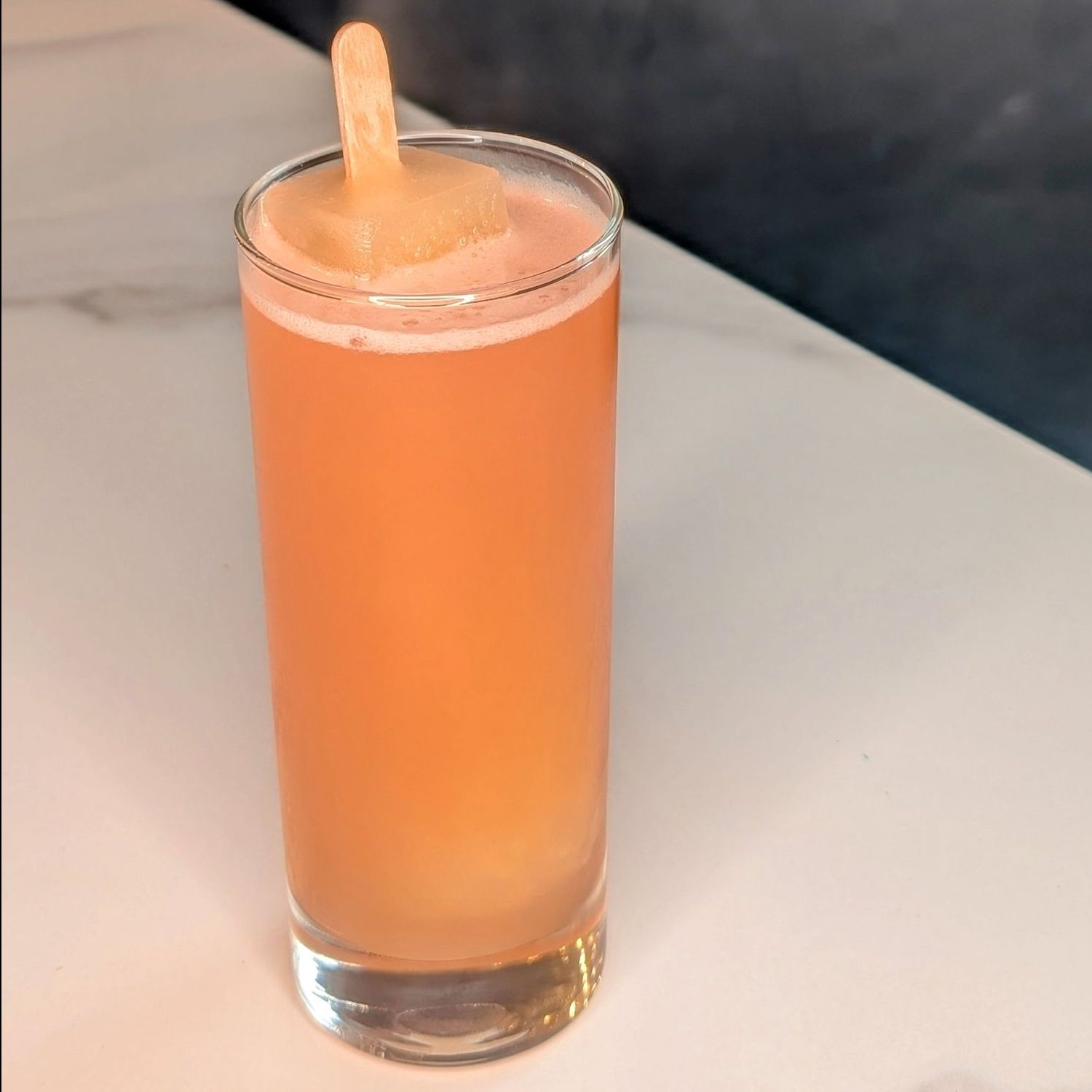 Sip on a Tart, Fizzy Popsicle Paloma at Six Mile Ordinary in Columbia, MO.