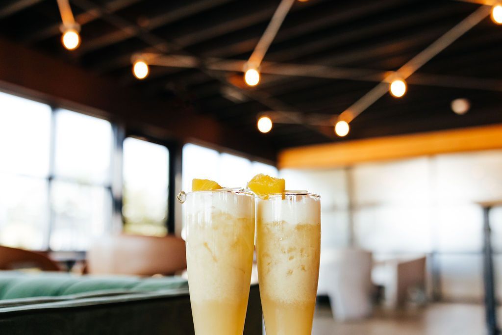 Two Pain Killer Cocktails From Six-Mile Ordinary in Columbia, MO.