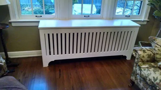 Unique White Stand With Radiation Cover — Minneapolis, MN — Craftsman Radiator Covers