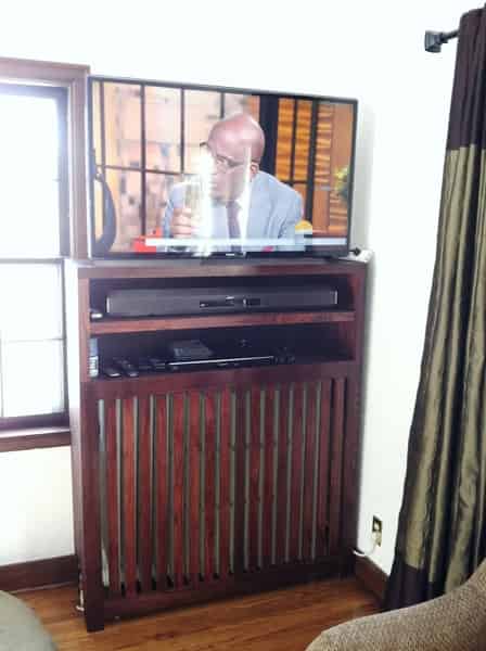 Television Stand Radiator Covers — Minneapolis, MN — Craftsman Radiator Covers