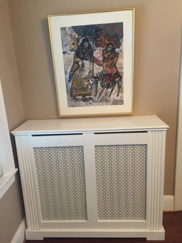 Simple Radiator Cabinet — Minneapolis, MN — Craftsman Radiator Covers