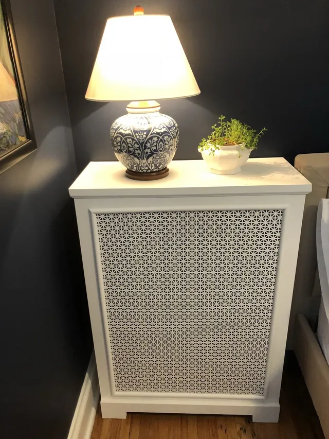 Radiator Cabinet Beside Bed — Minneapolis, MN — Craftsman Radiator Covers