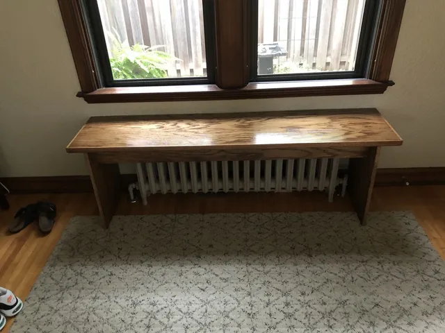 Small Wooden Radiator Cabinet — Minneapolis, MN — Craftsman Radiator Covers