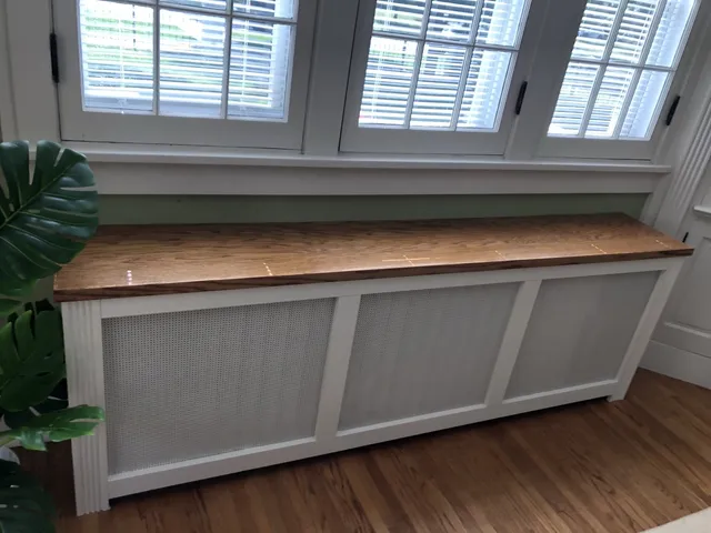 Radiator Cabinet Made Of Wood — Minneapolis, MN — Craftsman Radiator Covers