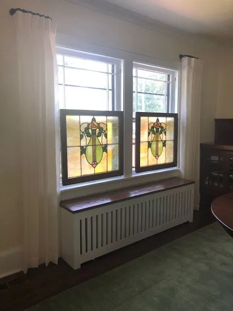 Newly Installed Radiator Cabinet — Minneapolis, MN — Craftsman Radiator Covers