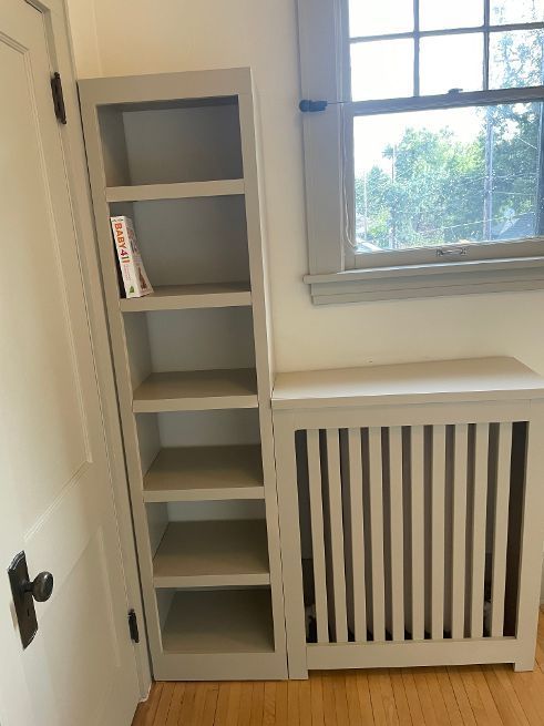 Bookshelf and A Radiator Cover — Minneapolis, MN — Craftsman Radiator Covers