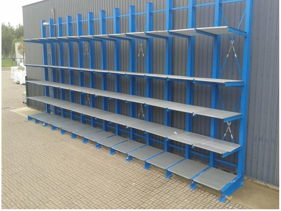 WSI - Draagarmstelling met roosters