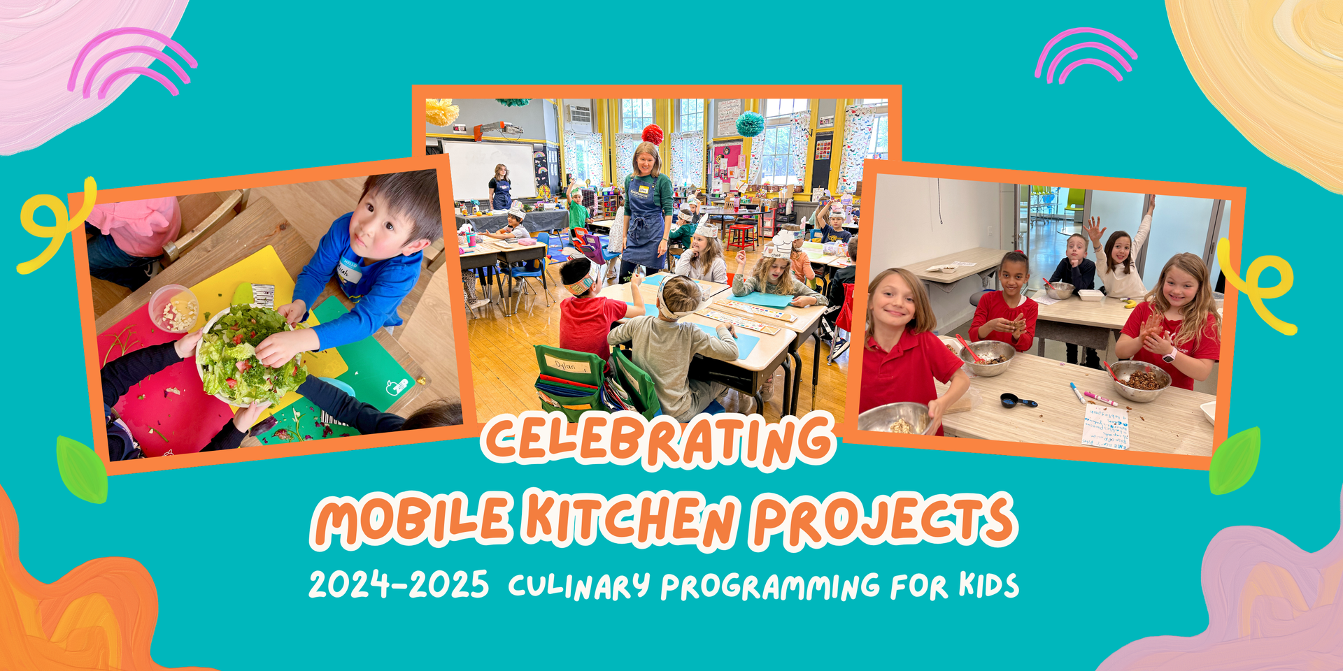 Mobile Kitchen Projects with Schoolhouse Kitchen and Studio - Cooking with Kids Program