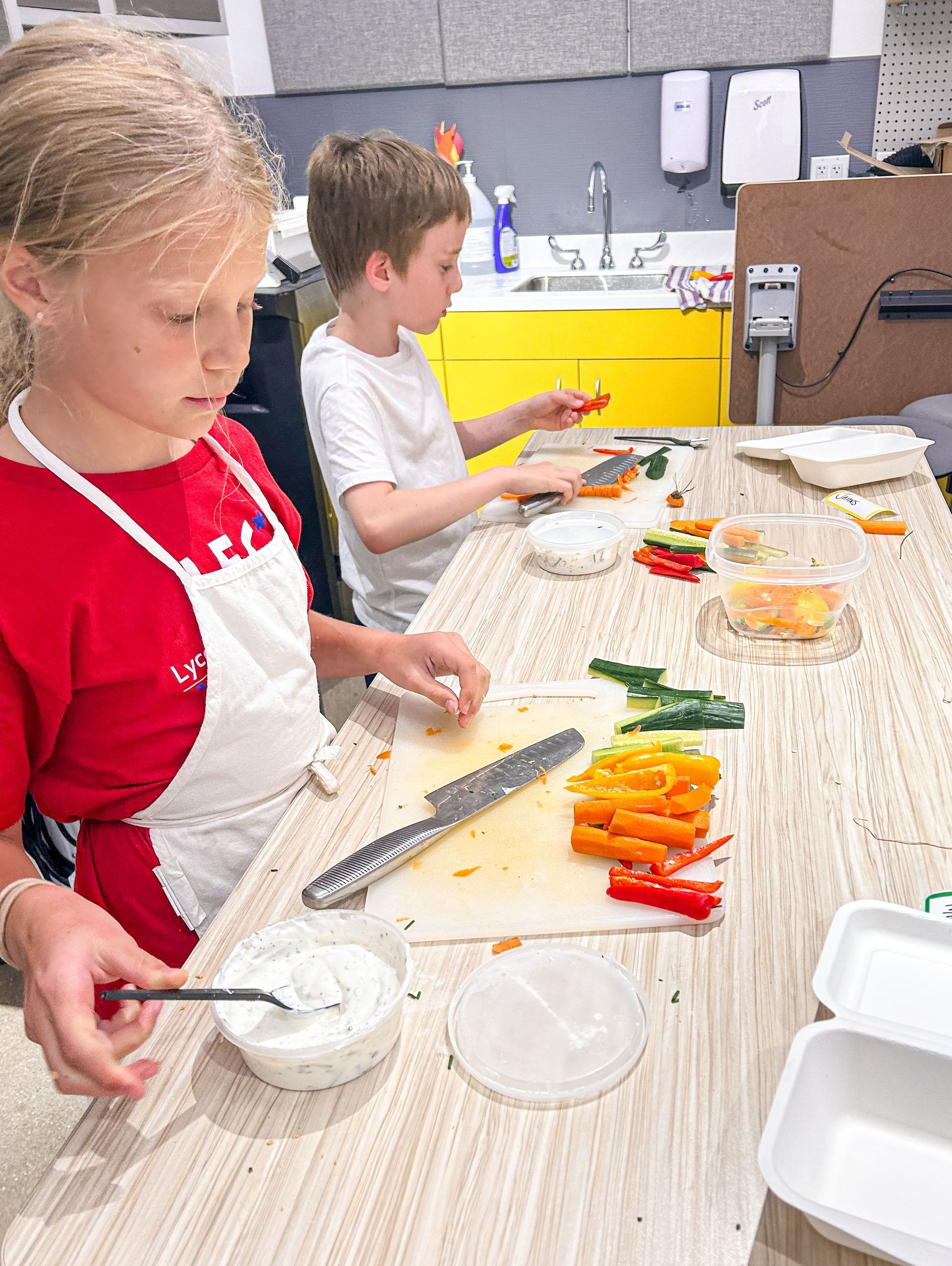 Cooking programs for schools
