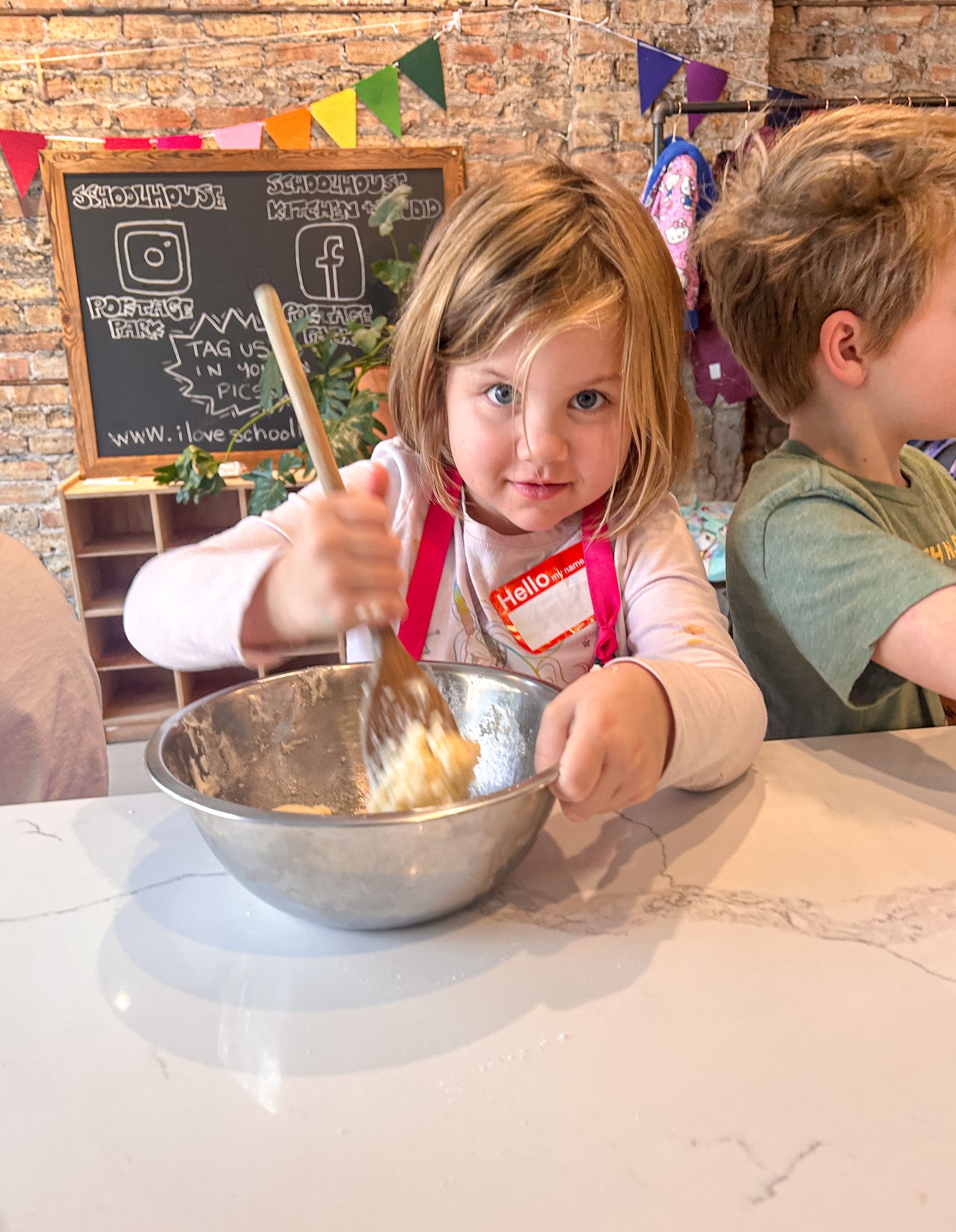 Kids spring break cooking camp Oak Park