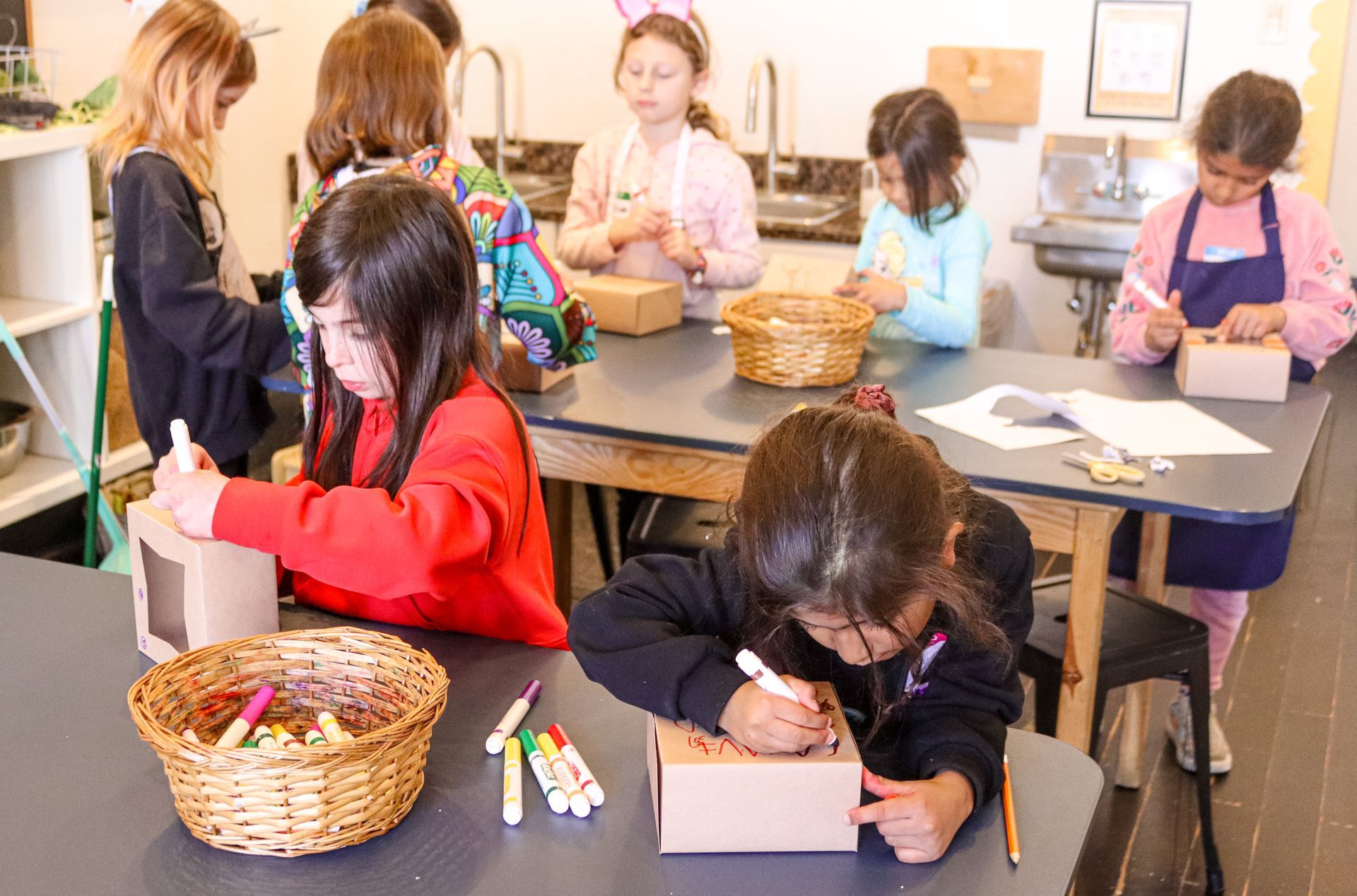 Kids summer cooking camp Wicker Park