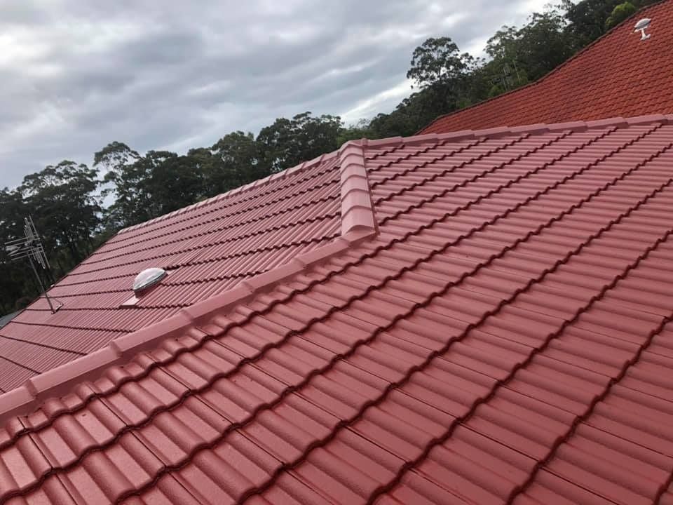 Roof with a Glossy Finish