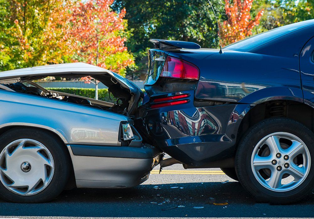 Auto Accident Involving Two Cars — Marlton, NJ — The Domenick Group