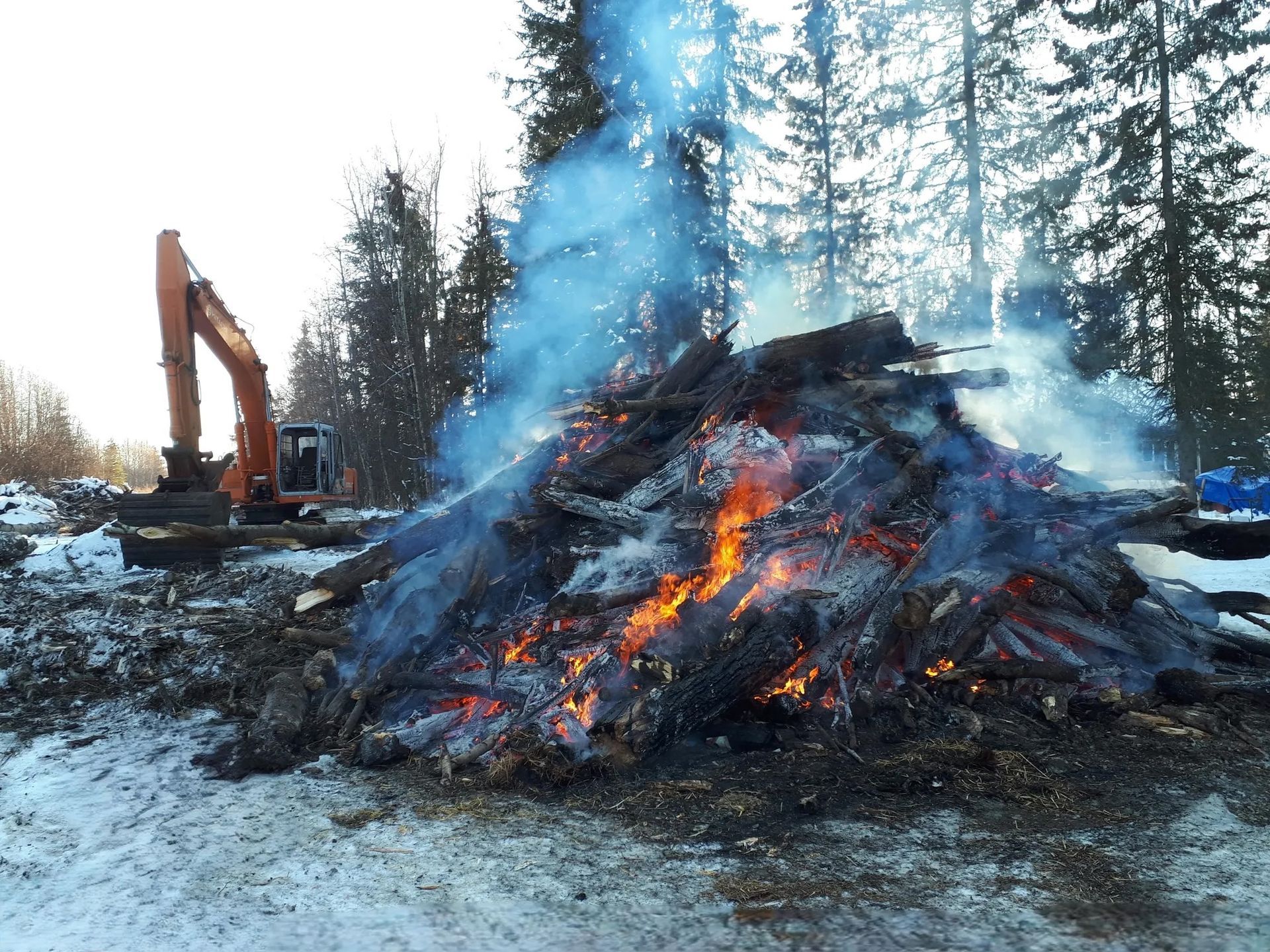 Excavating Service in Edson, AB