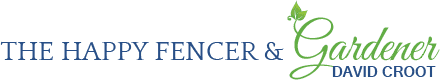 THE HAPPY FENCER & GARDENER logo