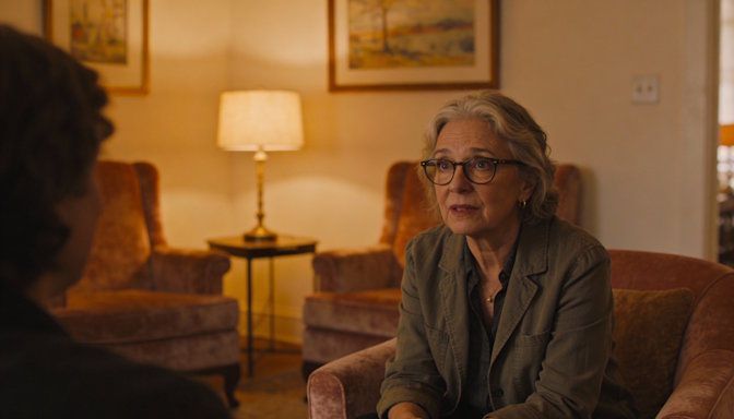 Hypnotist is listening attentively to her client during the initial intake conversation