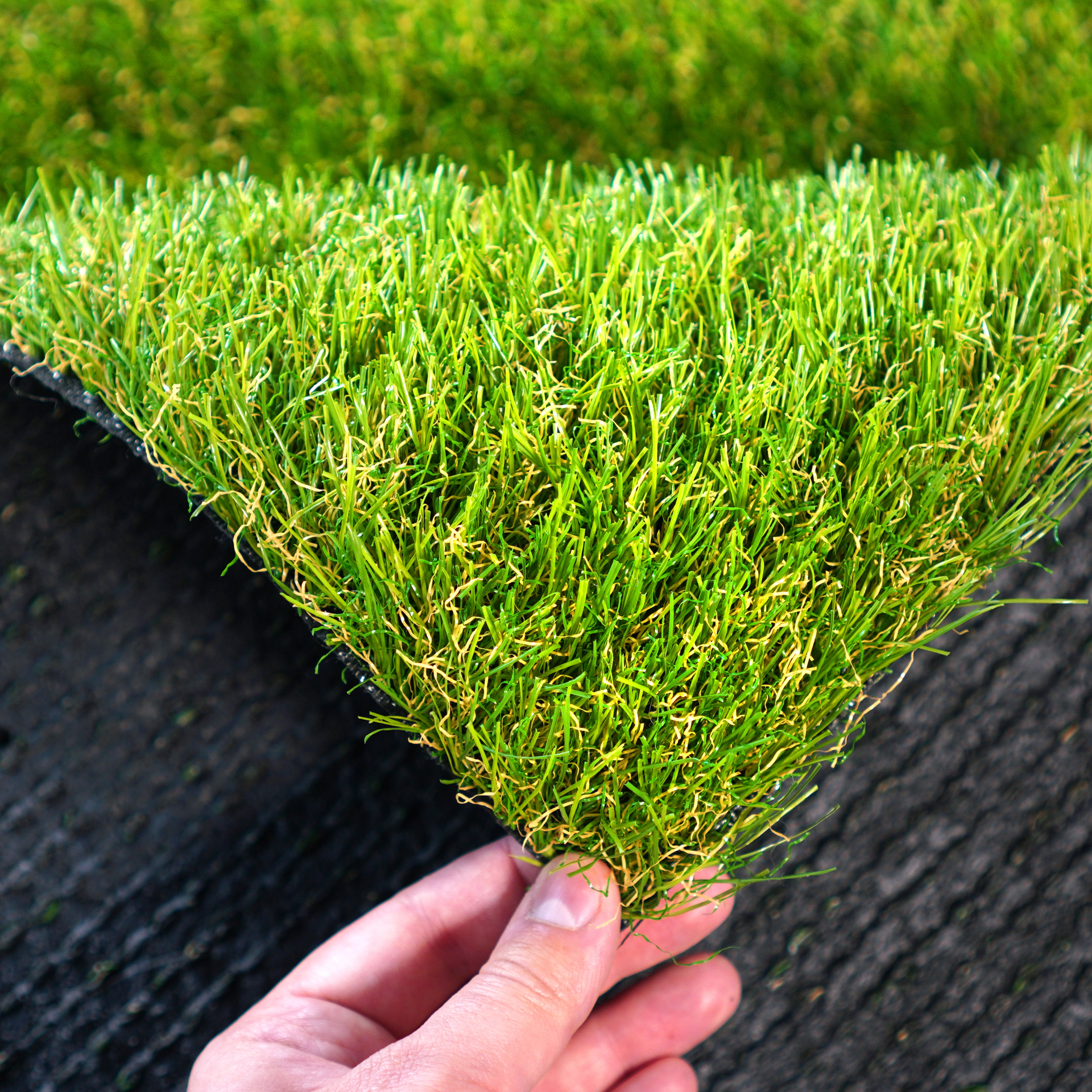 We install high quality artificial grass.