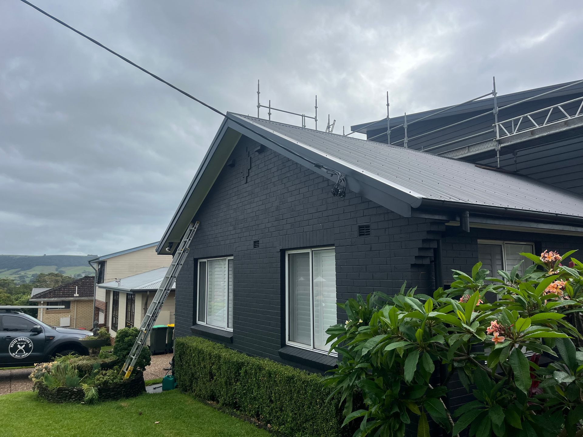 Metal Fascia Installed On a Suburban House — Metal Roofing by Matt Dwyer in Gerringong, NSW