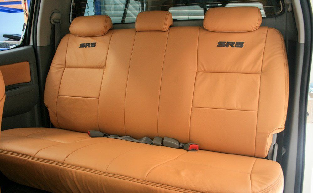 orange backseats