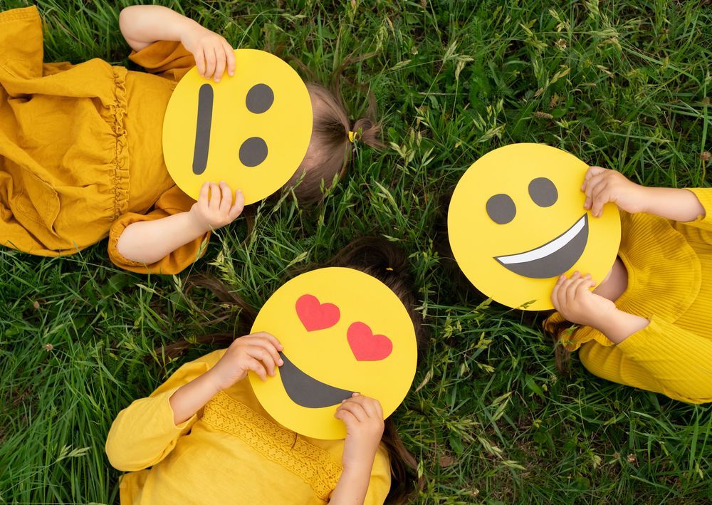 Kids participating in a Montessori social-emotional learning activity.