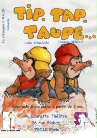 un poster per un pezzo intitolato Tip Tap taupe