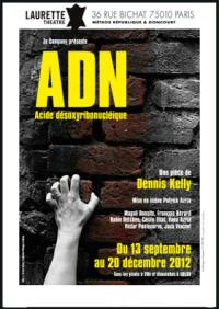 un poster per il DNA mostra una mano che si protende verso un muro di mattoni