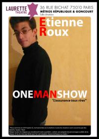 un poster per il onemanshow di Etienne Roux