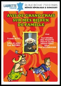 un manifesto per l&#39;avviso di ingenti spese sui miei gioielli di famiglia