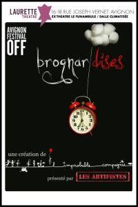 un poster nero con una sveglia rossa e una nuvola sopra.