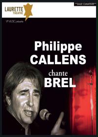 un poster per philippe callens chante brel