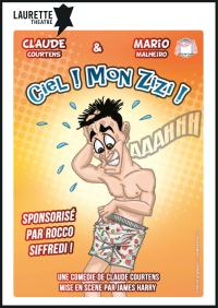 una caricatura di un uomo a torso nudo in pantaloncini che si tiene la testa.