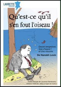 una caricatura di un uomo in giacca e cravatta seduto sotto un albero.