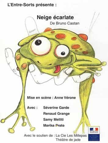 una rana cartone animato con grandi occhi è sulla copertina di un libro.