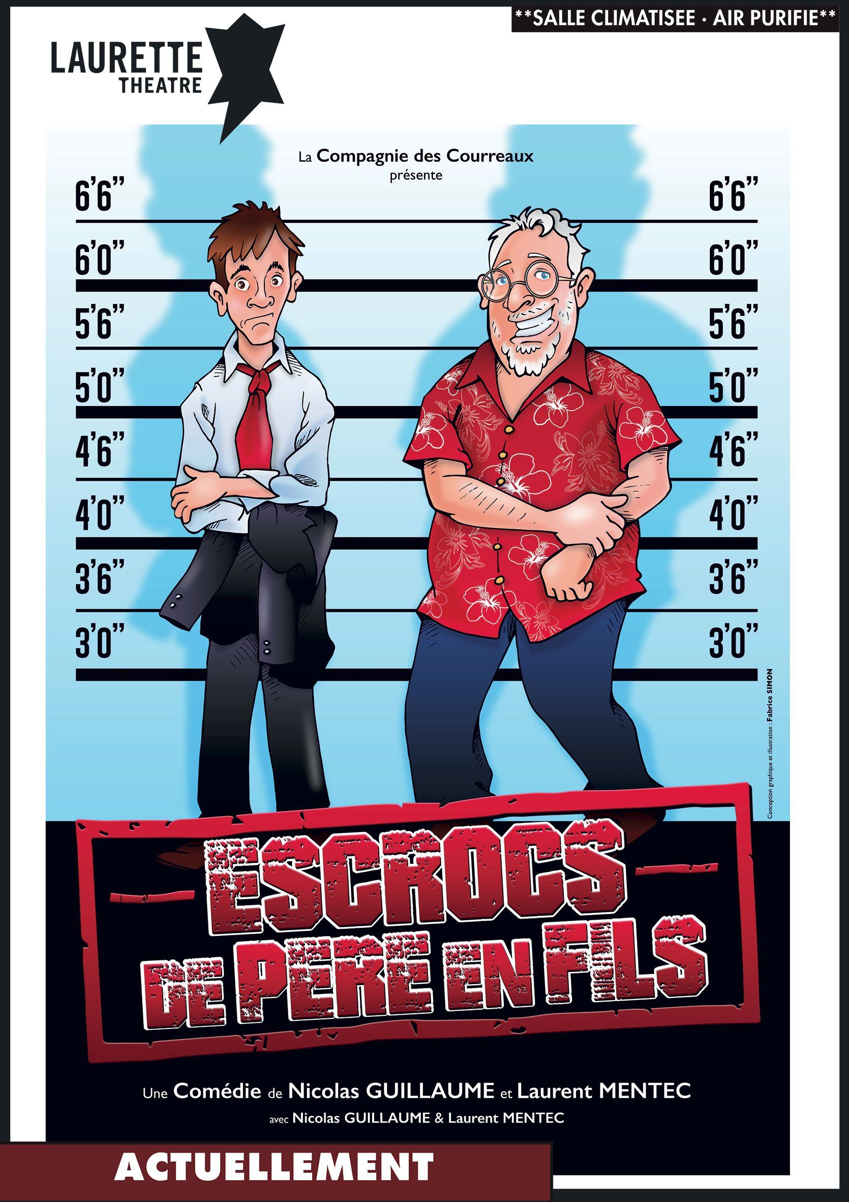 Spill Poster Crooks fra Father to Son Comedy Paris