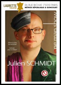 un poster per la mostra personale di Julien Schmidt