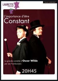 la locandina del film L&#39;importanza di essere costanti di Oscar Wilde.