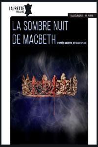 un poster per la notte oscura di Macbeth con sopra una corona.