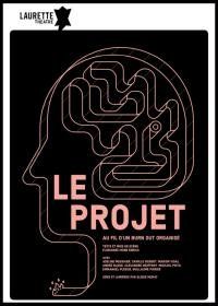 un poster del progetto mostra un labirinto a forma di testa umana.