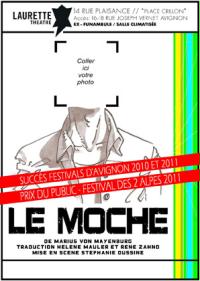 un poster per un&#39;opera teatrale intitolata Il Brutto