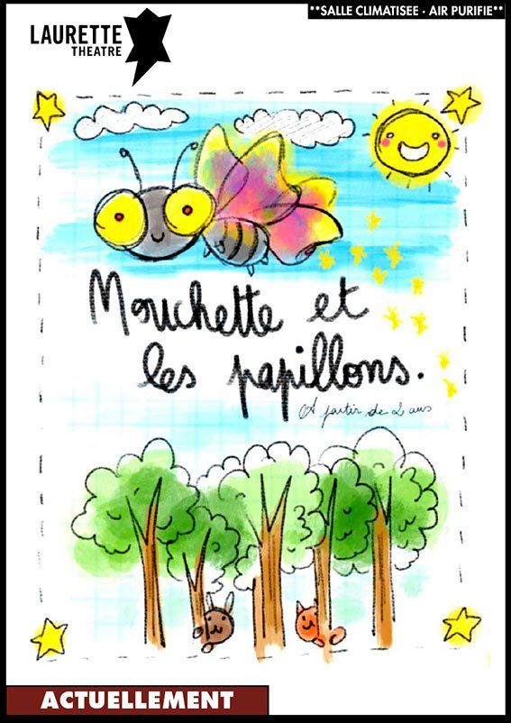 Mouchette et les papillons