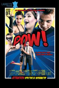 un poster per un film intitolato pow!