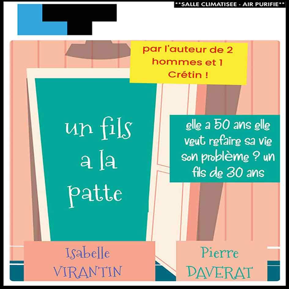 A book called un fils a la patte by isabelle virantin