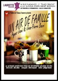 il manifesto di un&#39;opera intitolata un somigliance de famille