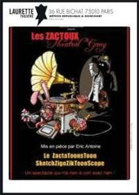 un poster per uno spettacolo intitolato les zactour