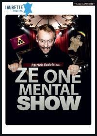 un poster per uno spettacolo mentale con un uomo sopra.