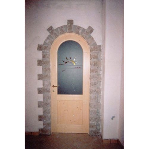 porta d'ingresso beige