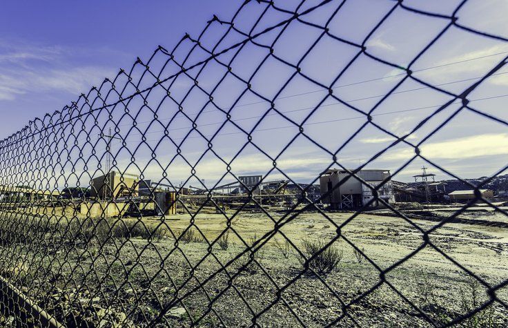 Commercial Area Chain Link Fence — Barrington, NH — 125 Maintenance & Fence Inc