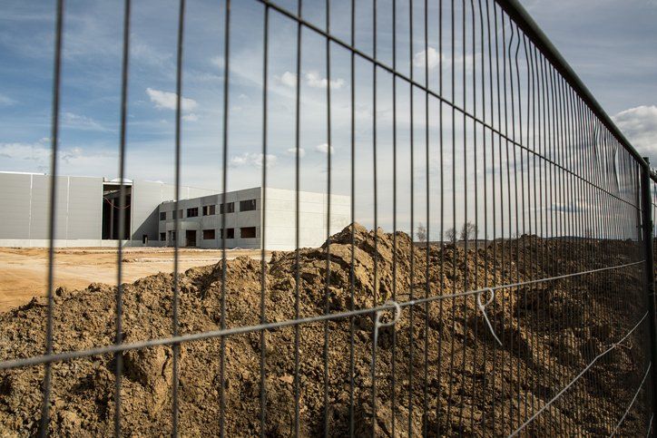 Commercial Area Fencing — Barrington, NH — 125 Maintenance & Fence Inc