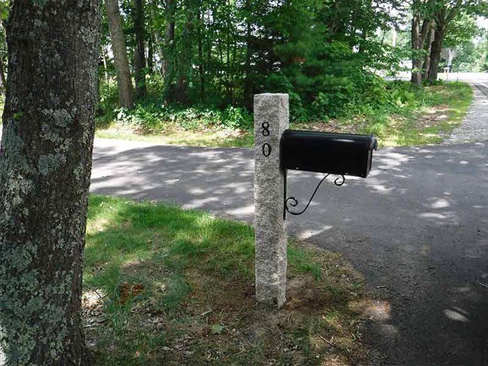 Mailbox Post — Barrington, NH — 125 Maintenance & Fence Inc