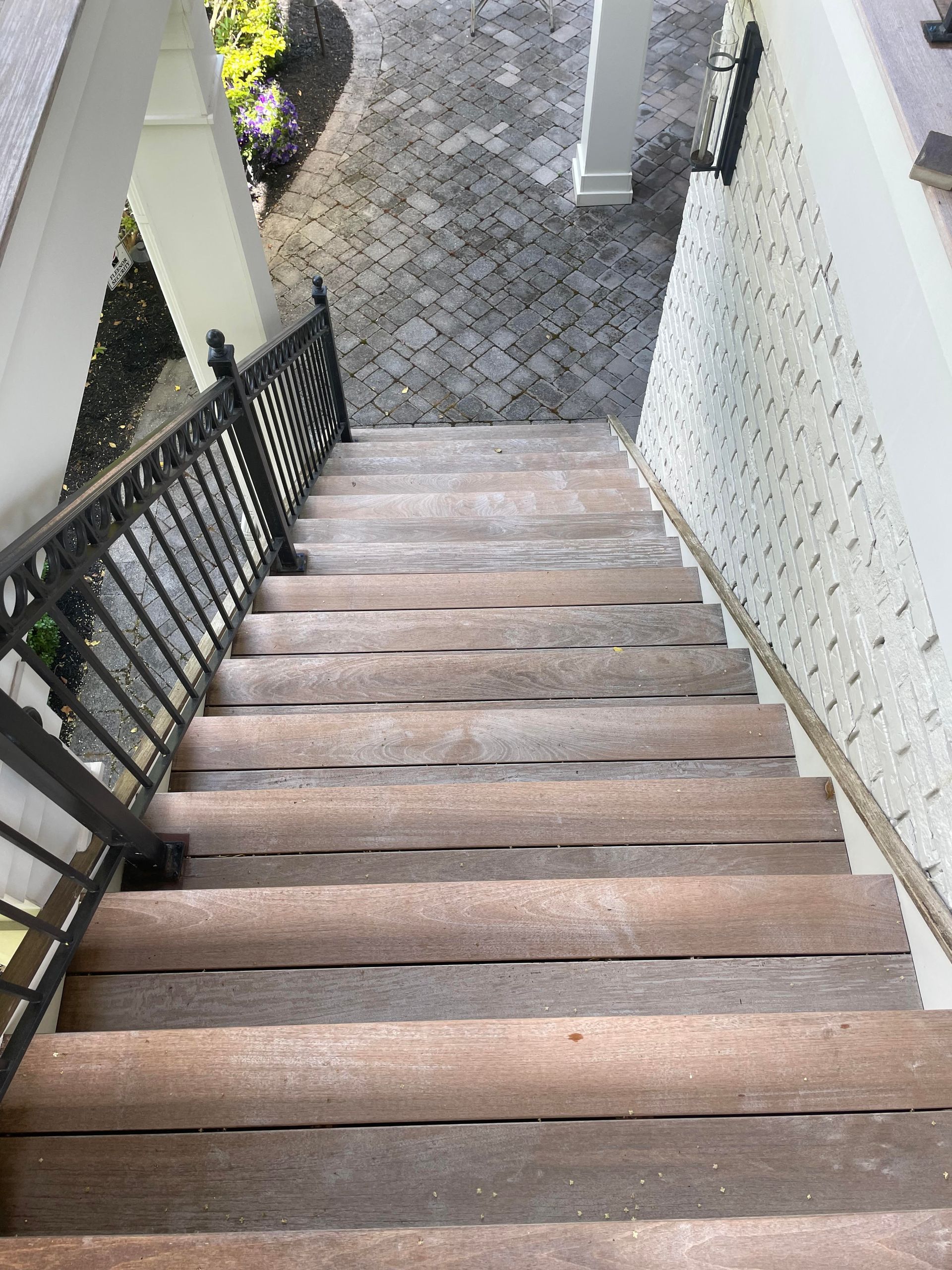 Ipe clean neutralized and dry